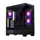 Phanteks XT View Satin Black, schwarz, Glasfenster, RGB