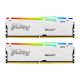 Kingston RAM DDR5 Kit 32GB (2x 16GB) 6000MHz FURY Beast RGB Weiß