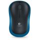 Logitech Maus M185, kabellos, Blau, USB