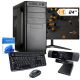 Office PC Set Intel i3-14100, Onboard, 16GB RAM, 500GB SSD, 24