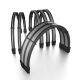 DCL24 Sleeved Cable Extension Kit - schwarz/grau