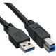 USB 3.0 Kabel, A an B, 1m