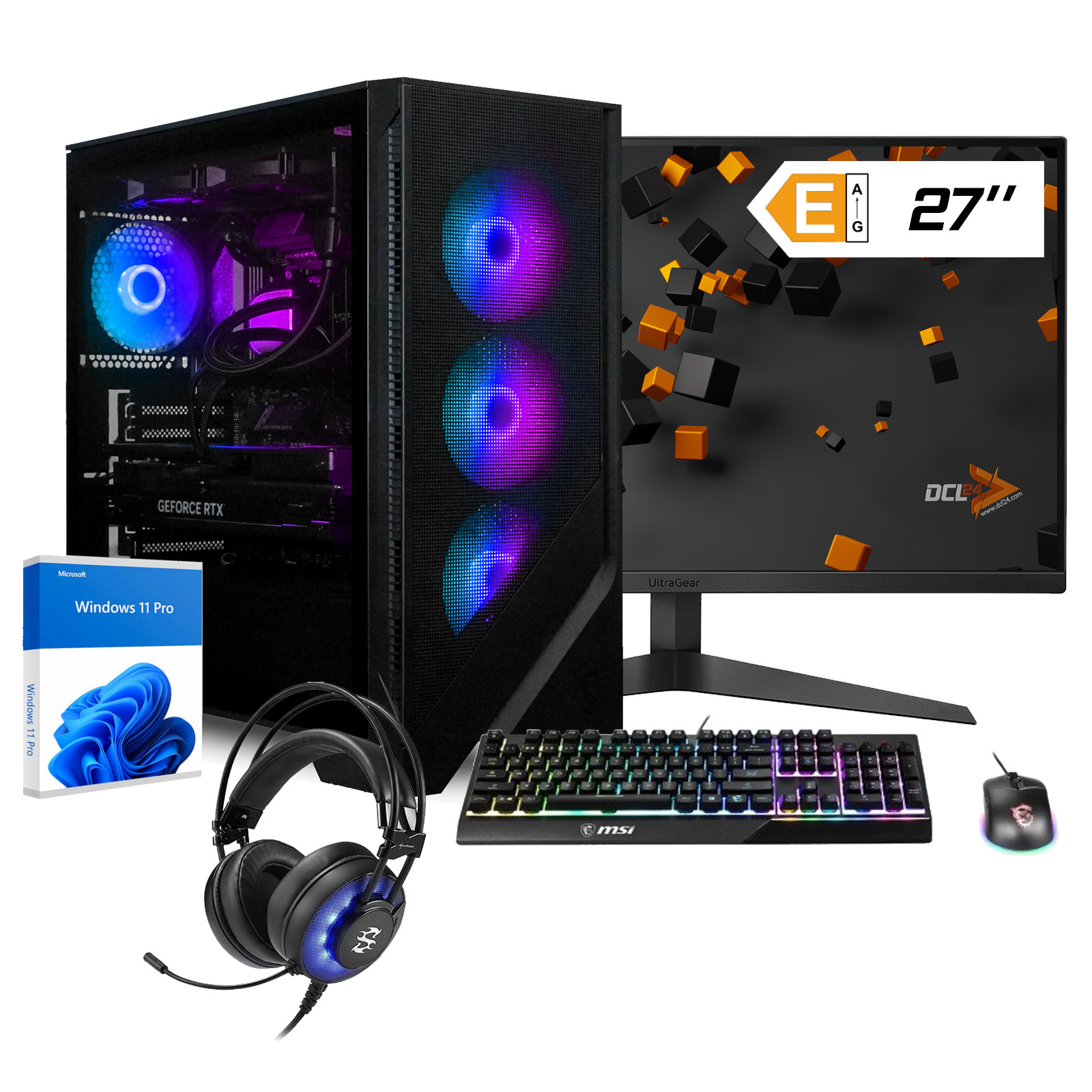 Gaming PC Intel i9-13900KF RTX4080 Super 64GB RAM 2TB SSD